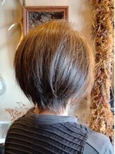 てらべるで&nbsp;グラデーションボブ×ヘナカラー