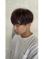 ウム(UMM)&nbsp;ナチュラルマッシュ×ワインレッド