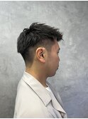大人ツーブロックショート