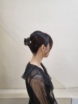 ネアー 新潟(NEER) アプリコットオレンジ/くびれヘア/ウェーブショート［新潟］