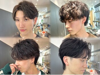 ロンドシエル 横浜(Lond ciel)の写真/抜け感たっぷりに毛流れを操るパーマ/ニュアンスパーマ/フェザーパーマ/ダウンパーマ/シャドウパーマ[横浜]