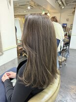 ポタム 東中野(potamu)&nbsp;ブリーチ無しでつくるグレージュ
