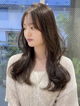 グリーン 町田(green) 【セミロング】韓国風くびれ巻きスタイル