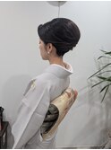 夜会巻き