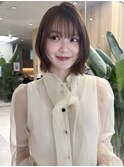 【MINX 土屋】大人レイヤーボブ×グレージュカラー
