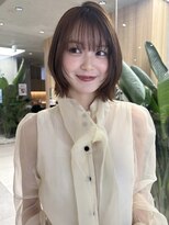 ミンクス 青山店(MINX)&nbsp;【MINX 土屋】大人レイヤーボブ×グレージュカラー