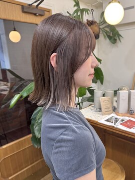 シエン 恵比寿(CIEN) 着物ヘア/大人ガーリー/ダークアッシュ/似合わせカット/恵比寿