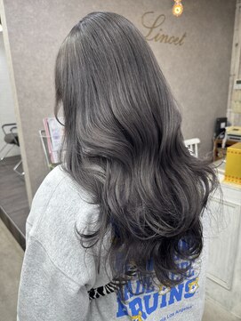 リノート バイ エゴル 太田川(Linoet by ENGOL) グレージュ/グレー/ハイトーンカラー