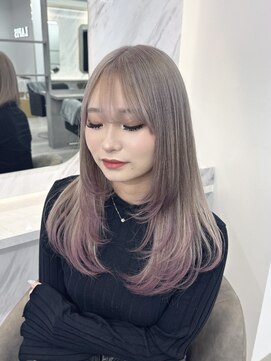 ラピス 新宿(Lapis) 【Lapis新宿】レイヤーカット×エンドカラー