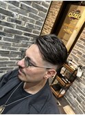 リバースセンターパート/スキンフェード/ダウンバング/御徒町