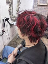 ルミエ ヘアサロン 経堂店(Lumie hair salon) デザインカラーウルフ