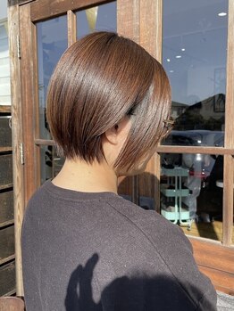 カンシャル(Kanshall)の写真/大人女性向けの上品なヘアカラーで、ダメージレスに艶めく髪を叶える特別なサロン体験を☆