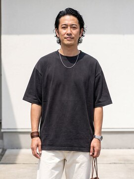 エムエイチバーバー 肥後橋(MH THE BARBER) 大人ウェットパーマ【肥後橋駅・西梅田・本町】