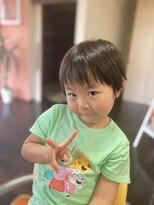 美容室 アミューズ(amuse)&nbsp;かわいいベリーショート3才