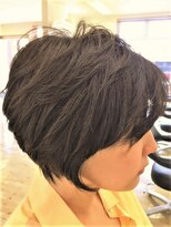 ヴァニラ(Vanilla) ダークアッシュ#ショート#お手入れ簡単