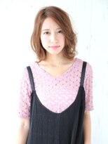 マフェ(mahae) さりげないゆるやかウェーブミディ