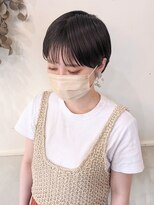 ボアップ 新居浜店(boappu)&nbsp;#ショート #ショートボブ#マッシュショート #シースルーバンク