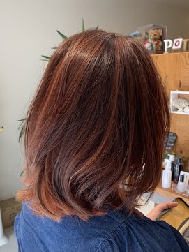 プールブー(Pour Vous) アプリコットオレンジ！