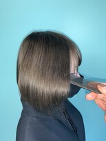 リーホリエ(Lee Horie)&nbsp;グレージュボブ×クリアな艶髪