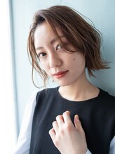 ヘアアンドメイク ルナルナ 天童店(HAIR&MAKE LUNA LUNA) 大人ショートボブのくびれショートスタイル