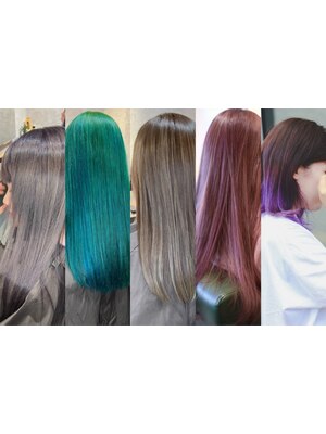【熊本駅徒歩3分/春日】今流行りの髪質改善「マグネットカラー」導入店！デザインを駆使したカラーが得意☆