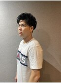 【束感/パーマ/ツーブロ/アップバング】