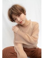 ケアリー 浦和美園(Carelly)&nbsp;大人かわいい前髪セシルカットココアブラウンフリンジウェーブす