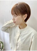 小顔ヘア/丸みショート/モテ髪カタログ/パーマカタログ