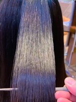 ビーポッシュ ジャスパー店(Be Posh) 30代40代髪質改善ココアブラウン艶感ストレート透明感