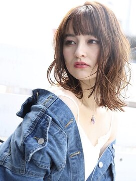 ヘアアンドメイク シークネクスト(HAIR&MAKE SeeK NEXT) 【SeeK NEXT島貫】きりっぱボブディ×無造作カール