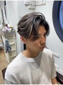 毛流れセンターパート