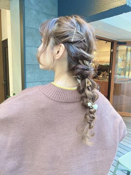 ルービックセカンド 和歌山(Rubik's 2nd) 編みおろしヘアセット