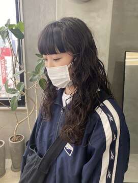 テトヘアー(teto hair) ロングウェーブパーマ くるくる スパイラル