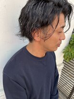 ヘアー カーム 鹿島田店(HAIR CALM) 大人波巻きウェーブメンズパーマ