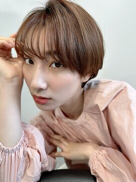 エレン 池袋(ElEn.) 顔タイプ診断×顔型診断　似合わせカット　ショート