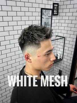 トップバイスリーナイン(TOP by THREE NINE) ホワイトメッシュ