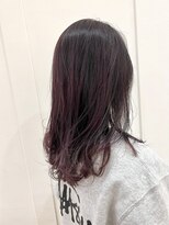 コワファースト  させぼ五番街店(COIFF1RST)&nbsp;ピンクラベンダー×バレイヤージュ