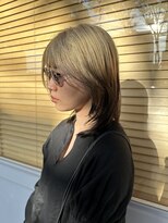 エトス プロデュースド バイ ヴァイナルズミックス(Ethos produced by Vinyl's mix)&nbsp;ウルフカラー、ホワイトベージュ、ダークグレー、ウルフカット