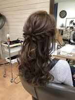 ラベル(Label)&nbsp;ハーフアップ