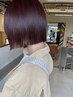 【U25学割】yuzuki指名クーポン☆カット＋カラー＋レゾ￥10450