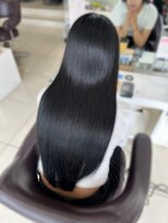 ハピネス 西大寺店(Happiness)&nbsp;髪質改善 黒髪 暗髪 韓国 髪質改善トリートメント 地毛風カラー