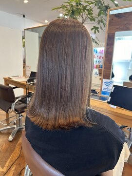 カノエ 山口小郡店(canoe) ベージュカラー×髪質改善トリートメント