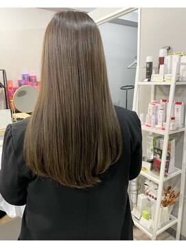 アトレ 南堀江店(attrait) サラツヤ大人綺麗な美髪ストレート/酸性ストレート