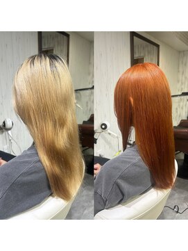 アヤメ(ayame) 【ayame大泉学園】オレンジ_レイヤーカット_10