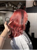 《カシスレッド×エクステ　ブラック》