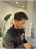 メンズメッシュハイライト