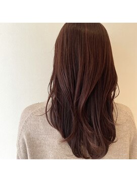 ニコラ(NICOLA) ブリーチなしピンクブラウン