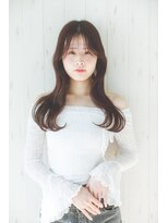 アトリエ フェム(atelier.fem) レイヤー＊韓国カット＊ピンクブラウンカラー