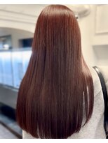 ラレイ ハラジュク(Lalei harajuku)&nbsp;【白石】ブリーチなしチェリーレッド赤髪暖色艶カラー原宿