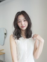 ジョエミバイアンアミ(joemi by Un ami) デジタルパーマ／ミディアムスタイル／ゆるっとパーマ